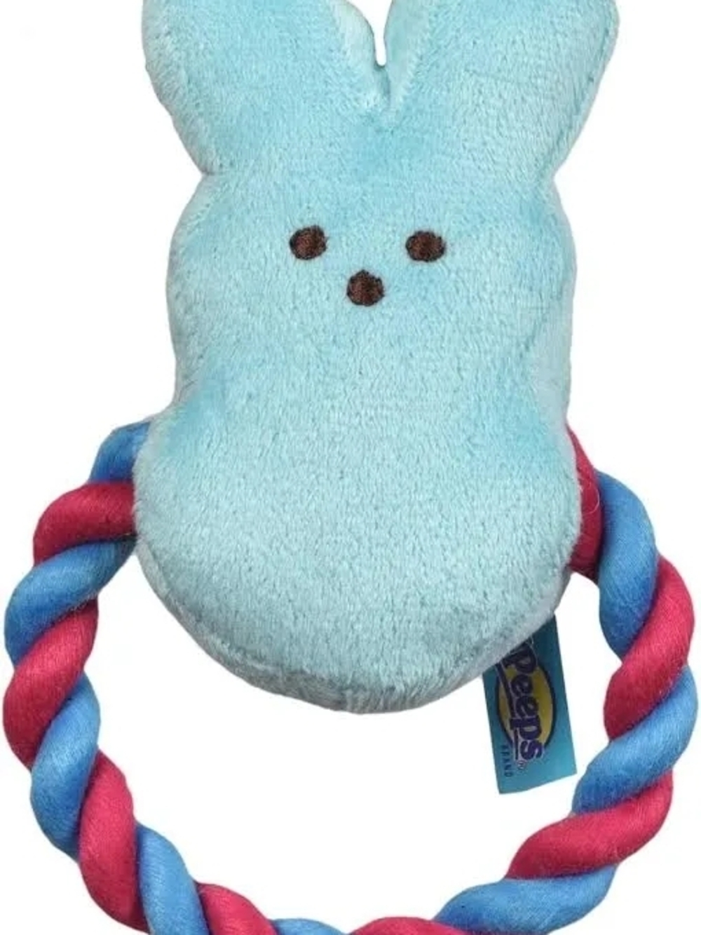 Blue Peeps Rope Dog Toy